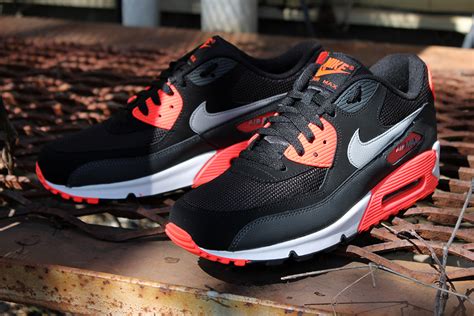 nike air max 90 essential ultra grau schwarz|air max 90 infrared essential.